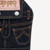 Mini zaino “Kenzo Five Pockets” in twill effetto denim Mini zaino “Kenzo Five Pockets” in twill effetto denim