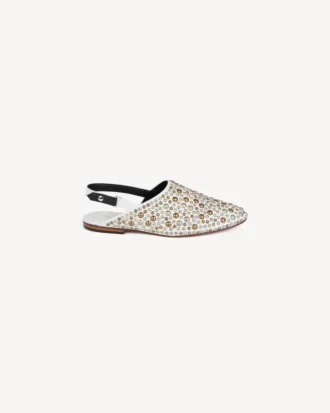 Mules “Kenzo-Kali” in pelle con borchie