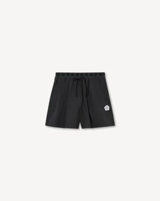Pantaloncini ‘Boke Flower 2.0’ in cotone tecnico