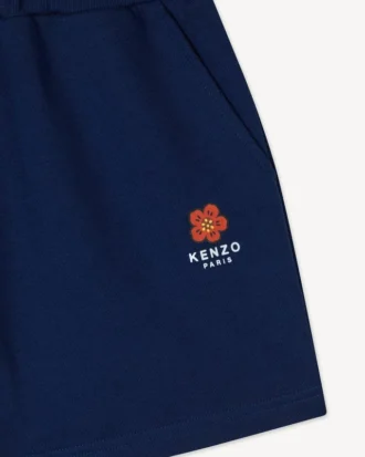 Pantaloncini “Boke Flower” in French Terry