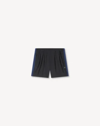 Pantaloncini da ginnastica ricamati ‘Boke Flower 2.0’