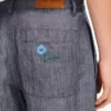 Pantaloncini dritti “Kenzo Tulip” in cotone e lino Pantaloncini dritti “Kenzo Tulip” in cotone e lino