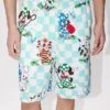 Pantaloncini elasticizzati “Kenzo Cartoon” in cotone seersucker Pantaloncini elasticizzati “Kenzo Cartoon” in cotone seersucker