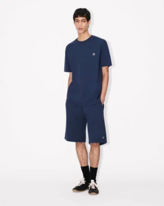 Pantaloncini in cotone con ricamo “Boke Flower”