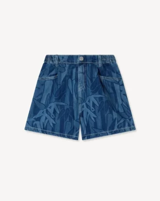 Pantaloncini in denim “Eden Jungle”
