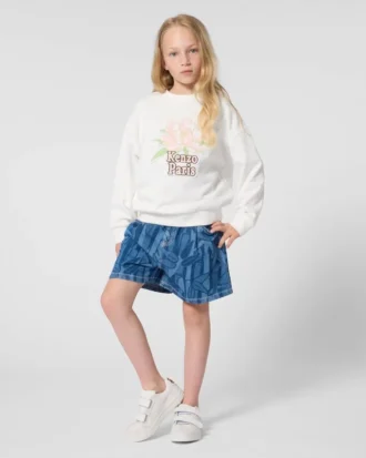 Pantaloncini in denim “Eden Jungle”