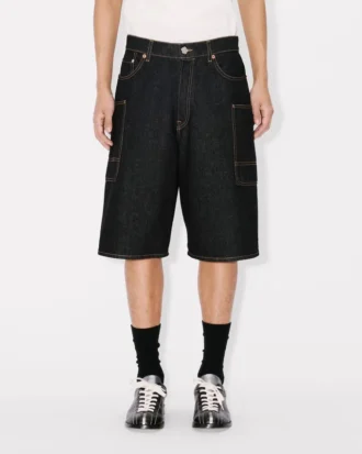 Pantaloncini Monkey Fit in denim giapponese
