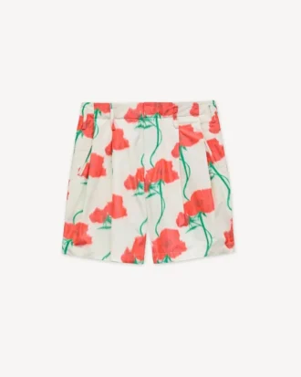 Pantaloncini sartoriali “Kenzo Archive Rose” in taffetà tecnico
