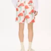Pantaloncini sartoriali “Kenzo Archive Rose” in taffetà tecnico Pantaloncini sartoriali “Kenzo Archive Rose” in taffetà tecnico