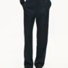 Pantaloni a gamba dritta in lana vergine Pantaloni a gamba dritta in lana vergine
