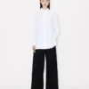 Pantaloni a gamba larga in lana vergine Pantaloni a gamba larga in lana vergine