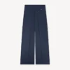 Pantaloni a gamba larga “Kenzo Weave” in jacquard di lana Pantaloni a gamba larga “Kenzo Weave” in jacquard di lana