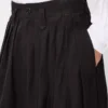 Pantaloni a palloncino con pieghe in cotone e canapa Pantaloni a palloncino con pieghe in cotone e canapa