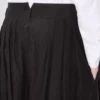 Pantaloni a palloncino con pieghe in cotone e canapa Pantaloni a palloncino con pieghe in cotone e canapa