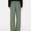 Pantaloni chino a doppio ginocchio in cotone Pantaloni chino a doppio ginocchio in cotone