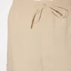 Pantaloni da jogging cargo in cotone ripstop