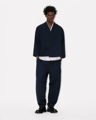 Pantaloni da jogging cargo in lana vergine Pantaloni da jogging cargo in lana vergine