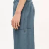 Pantaloni da jogging cargo in viscosa e lana Pantaloni da jogging cargo in viscosa e lana