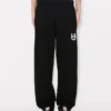 Pantaloni da jogging dritti in cotone con ricamo “Lunar New Year” Pantaloni da jogging dritti in cotone con ricamo “Lunar New Year”