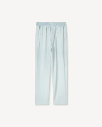 Pantaloni da jogging in chambray stone bleach