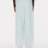 Pantaloni da jogging in chambray stone bleach Pantaloni da jogging in chambray stone bleach