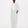 Pantaloni da jogging in chambray stone bleach Pantaloni da jogging in chambray stone bleach