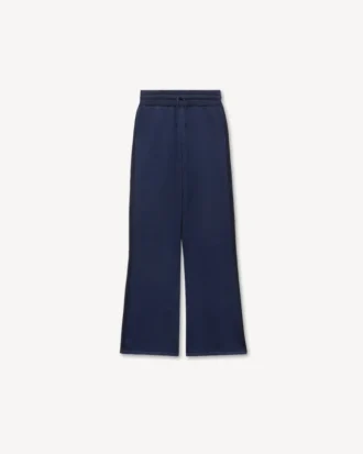 Pantaloni dritti “Kenzo Signature” in misto cotone e lana