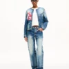 Pantaloni dritti “Kenzo Tulip” in denim giapponese Pantaloni dritti “Kenzo Tulip” in denim giapponese