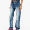 Pantaloni dritti “Kenzo Tulip” in denim giapponese Pantaloni dritti “Kenzo Tulip” in denim giapponese