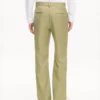 Pantaloni dritti sartoriali in lana vergine Pantaloni dritti sartoriali in lana vergine