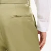 Pantaloni dritti sartoriali in lana vergine Pantaloni dritti sartoriali in lana vergine