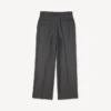 Pantaloni dritti sartoriali Kenzo Weave’ in jacquard di lana Pantaloni dritti sartoriali Kenzo Weave’ in jacquard di lana