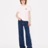 Pantaloni larghi “Ayame” in denim giapponese di Kenzo Weave Pantaloni larghi “Ayame” in denim giapponese di Kenzo Weave
