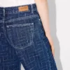 Pantaloni larghi “Ayame” in denim giapponese di Kenzo Weave Pantaloni larghi “Ayame” in denim giapponese di Kenzo Weave