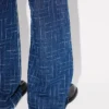 Pantaloni larghi “Ayame” in denim giapponese di Kenzo Weave Pantaloni larghi “Ayame” in denim giapponese di Kenzo Weave