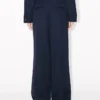 Pantaloni sartoriali a gamba larga in lana vergine Pantaloni sartoriali a gamba larga in lana vergine