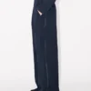 Pantaloni sartoriali a gamba larga in lana vergine Pantaloni sartoriali a gamba larga in lana vergine