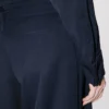 Pantaloni sartoriali a gamba larga in lana vergine Pantaloni sartoriali a gamba larga in lana vergine
