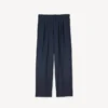 Pantaloni sartoriali a pieghe in lana vergine Pantaloni sartoriali a pieghe in lana vergine