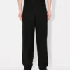 Pantaloni sartoriali a pieghe in lana vergine Pantaloni sartoriali a pieghe in lana vergine