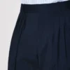 Pantaloni sartoriali a pieghe in lana vergine Pantaloni sartoriali a pieghe in lana vergine