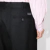 Pantaloni sartoriali a pieghe “Kenzo Weave” in jacquard di lana Pantaloni sartoriali a pieghe “Kenzo Weave” in jacquard di lana