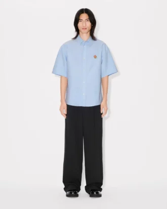 Pantaloni sartoriali in misto lana vergine