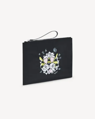 Pochette grande “Kenzo Wild Tiger”