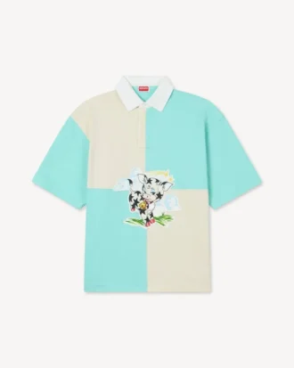 Polo “Kenzo Cartoon” in cotone pesante