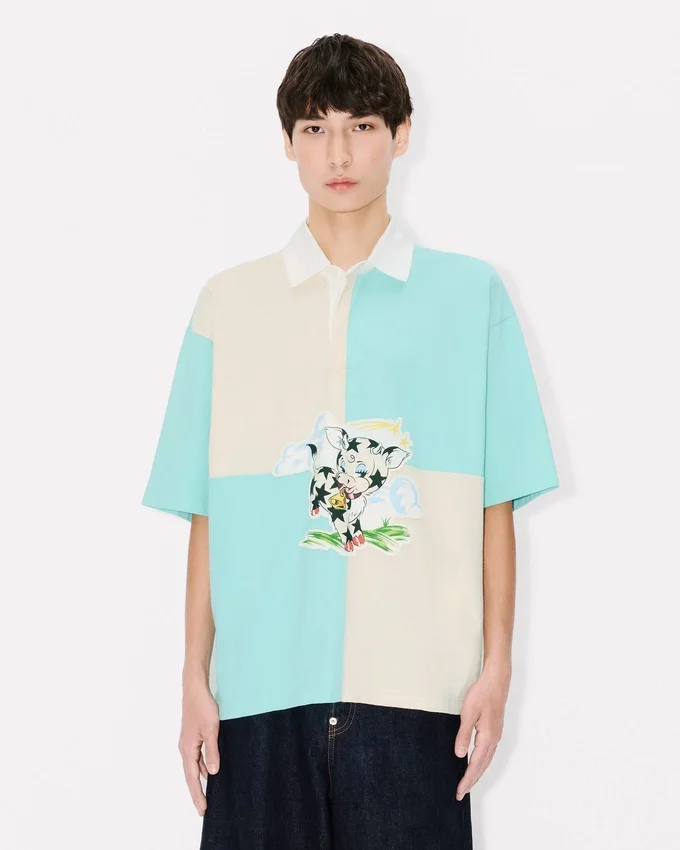 Polo “Kenzo Cartoon” in cotone pesante Polo “Kenzo Cartoon” in cotone pesante