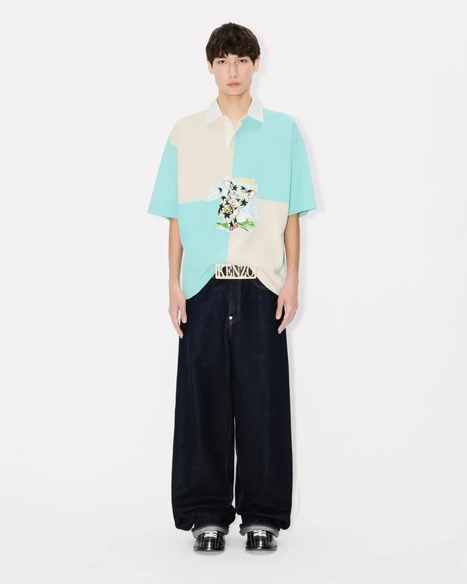 Polo “Kenzo Cartoon” in cotone pesante Polo “Kenzo Cartoon” in cotone pesante