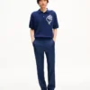 Polo ricamata “Kenzo Tulip” in lana e cotone Polo ricamata “Kenzo Tulip” in lana e cotone