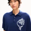 Polo ricamata “Kenzo Tulip” in lana e cotone Polo ricamata “Kenzo Tulip” in lana e cotone