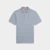 Polo slim con logo “Kenzo Elephant” ricamato